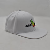 One Love Flex-Fit Hat White/Rasta