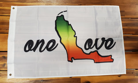 One Love Florida "Rasta" Flag (4' x 6')