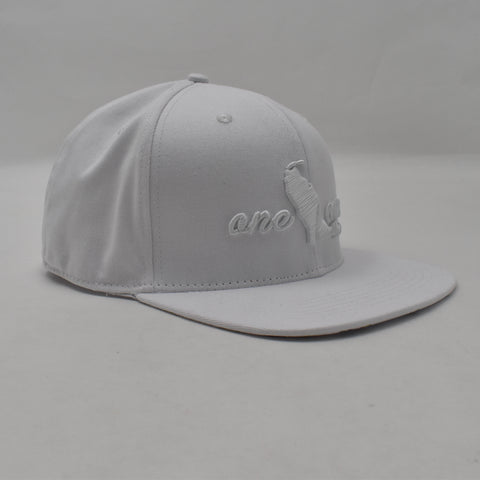 One – White/White Florida Flex-Fit One Love Love Hat